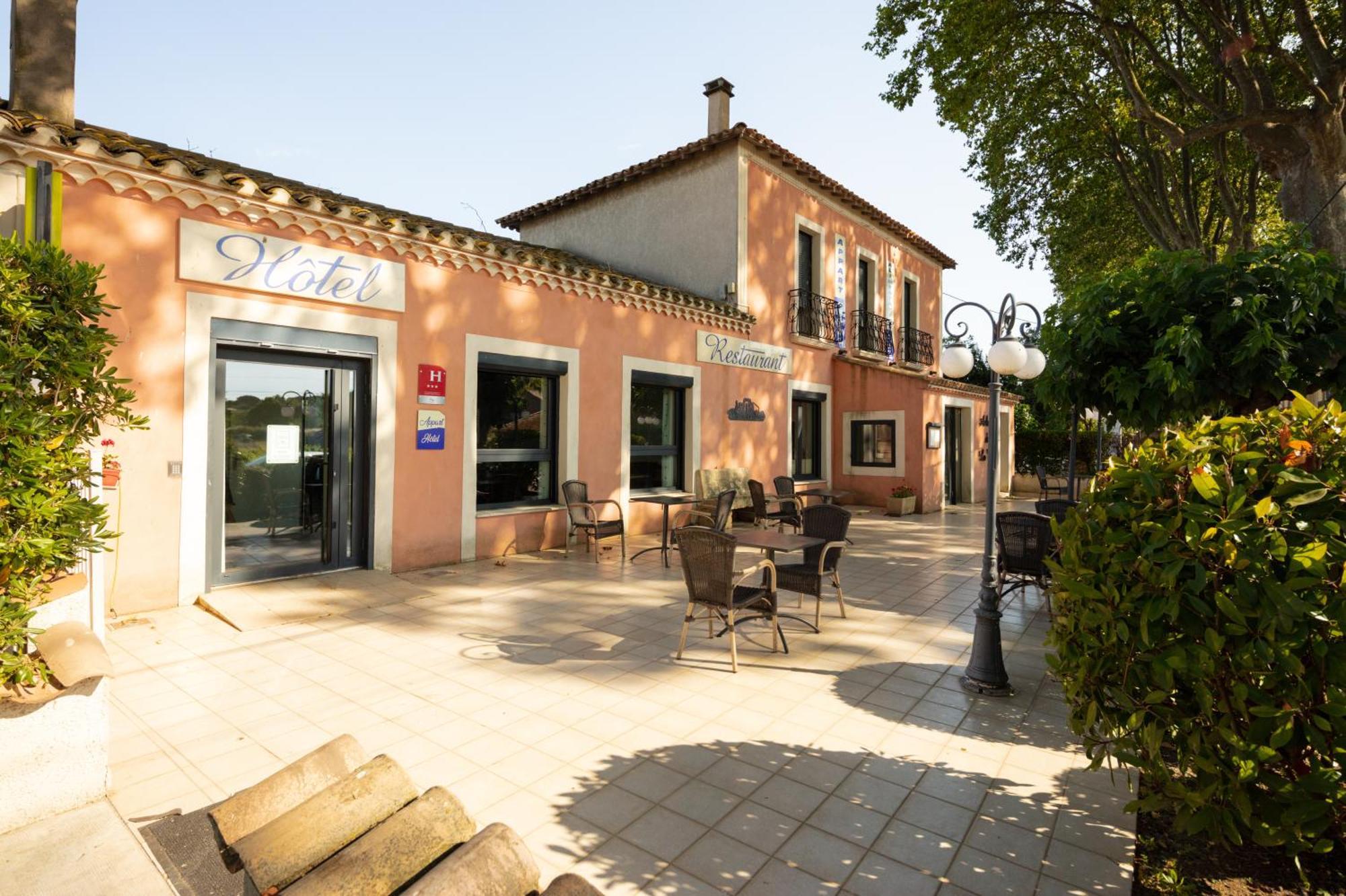 Logis Auberge De La Tour Valros Exterior foto